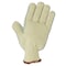 Magid Leather Palm Gloves, Gray, 9, 12 PK G16LEA9 - alternate 3